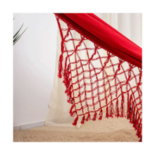 Rede de Dormir Casal Clone Vermelha Rede de Dormir Casal Clone Vermelha