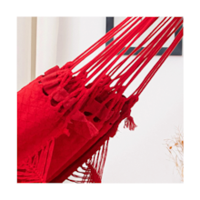 Rede de Dormir Casal Ostra Vermelha Rede de Dormir Casal Ostra Vermelha