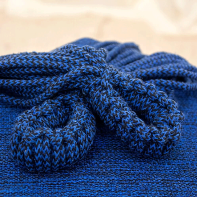 Rede De Dormir Jeans Mesclado Azul Com Preto Rede De Dormir Jeans Mesclado Azul Com Preto