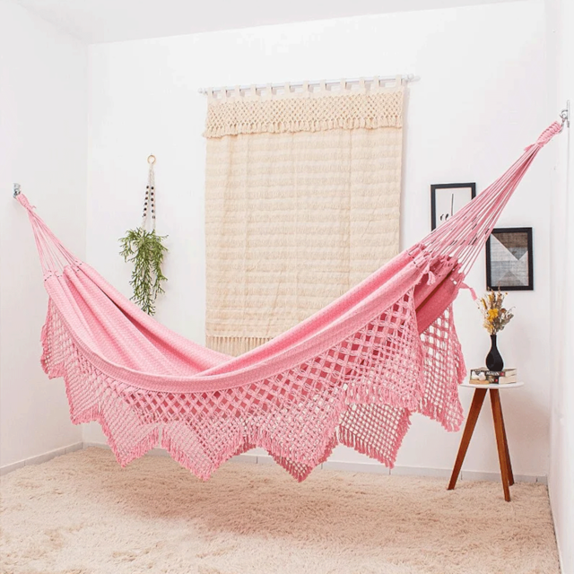 Rede de Dormir Ostra Especial Algodão Doce Rede de Dormir Ostra Especial Algodão Doce