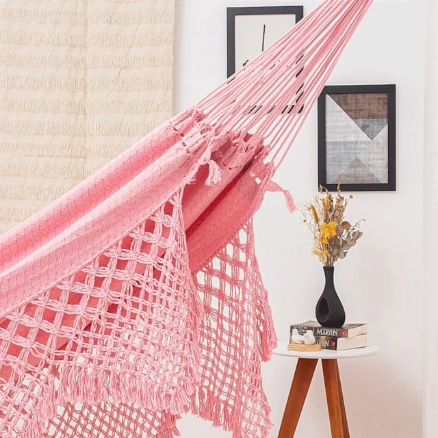 Rede de Dormir Ostra Especial Algodão Doce Rede de Dormir Ostra Especial Algodão Doce