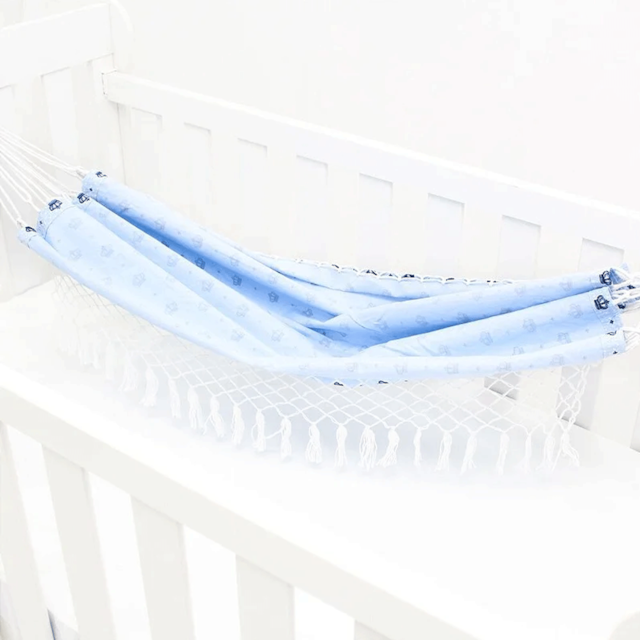 Rede De Dormir Para Berço Azul Imperial Rede De Dormir Para Berço Azul Imperial
