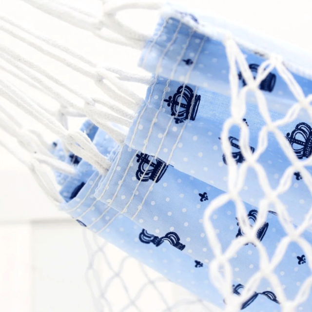 Rede De Dormir Para Berço Azul Imperial Rede De Dormir Para Berço Azul Imperial