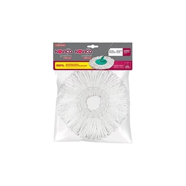 Refil Mop Noviça Giratório - BETTANIN Refil Mop Noviça Giratório - BETTANIN