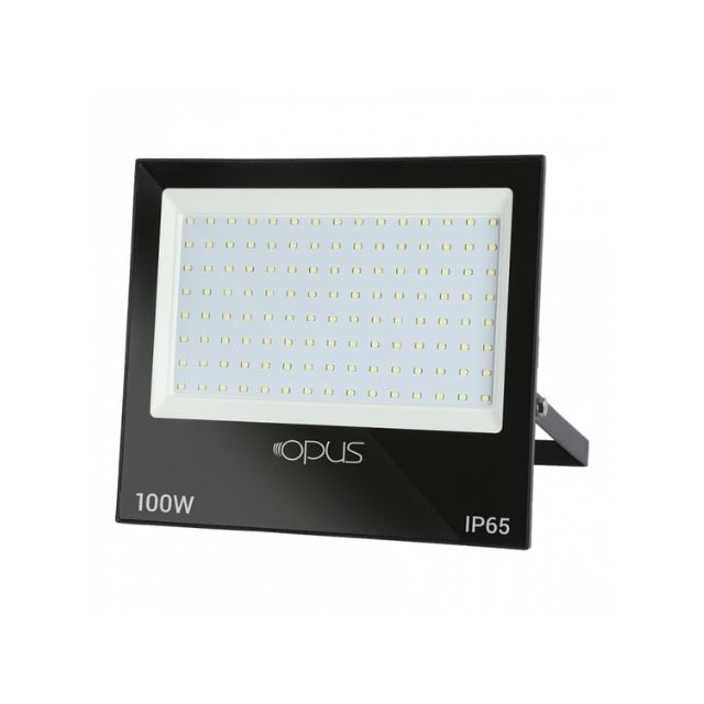 Refletor de Led 100W 6500k Preto - OPUS