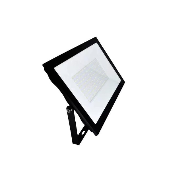 Refletor LED 100w 6500k Preto - ECONOMAX