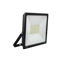 Refletor LED 100w 6500k Preto - ECONOMAX