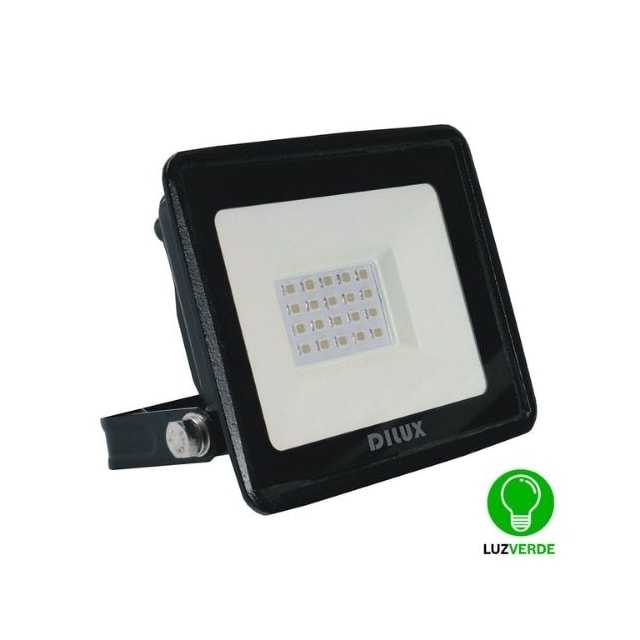 Refletor Led 20w Bivolt IP65 Verde - DILUX