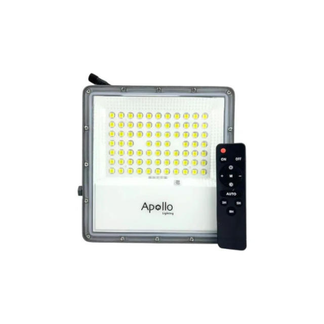 Refletor Led Solar 100w 6500k IP65 - APOLLO