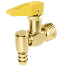 Registro Corta Fogo 1/2" NPT (M) x 3/8" 90º - ROCO Registro Corta Fogo 1/2" NPT (M) x 3/8" 90º - ROCO