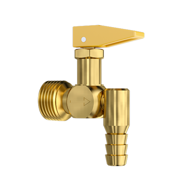 Registro Corta Fogo 1/2" NPT (M) x 3/8" 90º - ROCO Registro Corta Fogo 1/2" NPT (M) x 3/8" 90º - ROCO