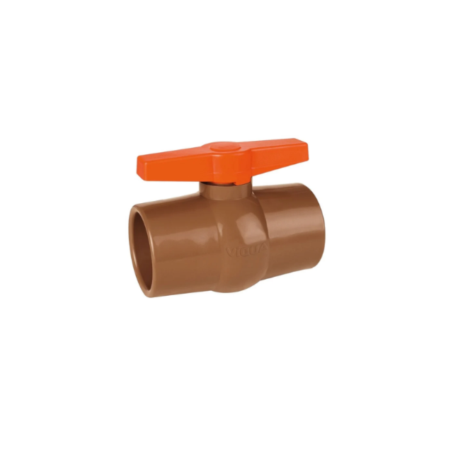 Registro de Esfera 60mm PVC Soldável - VÍQUA Registro de Esfera 60mm PVC Soldável - VÍQUA