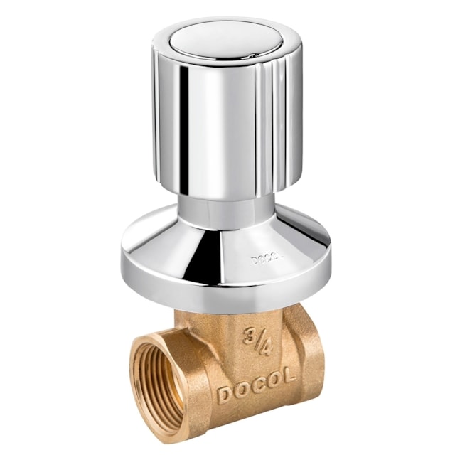 Registro de Gaveta Base 3/4" com Acabamento Itapema Bella - Docol Registro de Gaveta Base 3/4" com Acabamento Itapema Bella - Docol