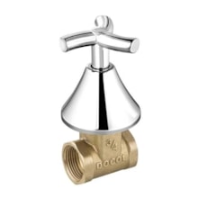 Registro de Gaveta Base 3/4" com Acabamento Primor - Docol Registro de Gaveta Base 3/4" com Acabamento Primor - Docol