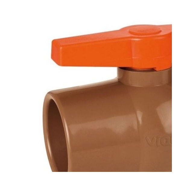 Registro Esfera PVC 50mm - Viqua Registro Esfera PVC 50mm - Viqua