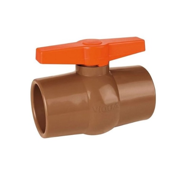 Registro Esfera PVC 50mm - Viqua Registro Esfera PVC 50mm - Viqua