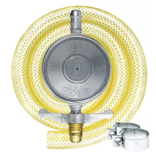 Regulador de Gás ABS com Mangueira de 80cm Cinza - IMAR