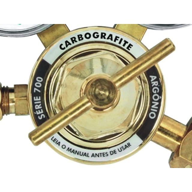 Regulador de Pressão Argônio Série 700 - CARBOGRAFITE Regulador de Pressão Argônio Série 700 - CARBOGRAFITE