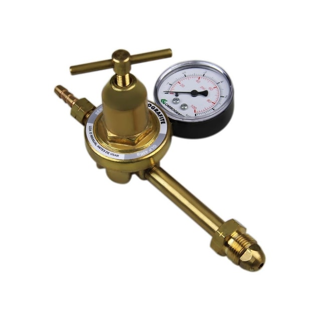 Regulador de Pressão para Cilindro GLP 45Kg  Serie 700 - CARBOGRAFITE Regulador de Pressão para Cilindro GLP 45Kg  Serie 700 - CARBOGRAFITE