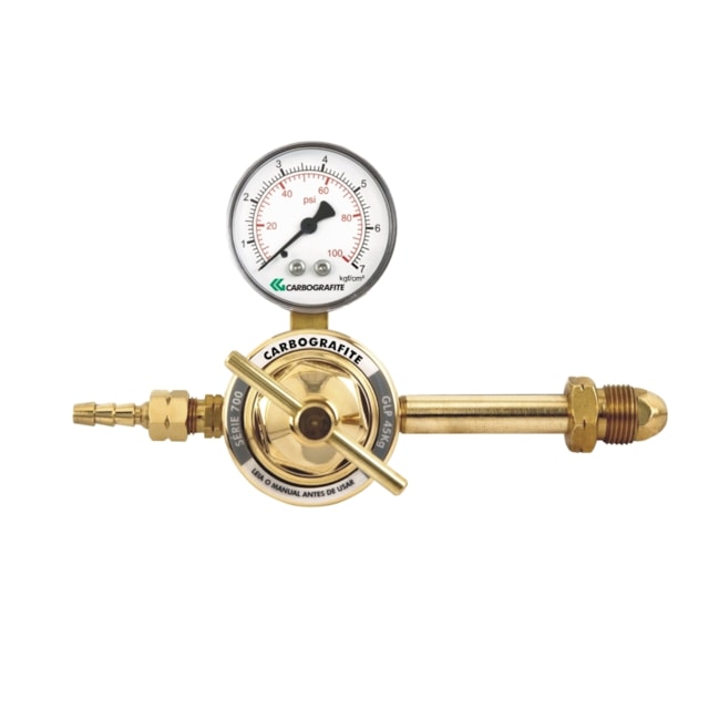 Regulador de Pressão para Cilindro GLP 45Kg  Serie 700 - CARBOGRAFITE Regulador de Pressão para Cilindro GLP 45Kg  Serie 700 - CARBOGRAFITE