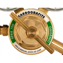 Regulador de Pressão para Cilindro Oxigênio  Serie 700 - CARBOGRAFITE Regulador de Pressão para Cilindro Oxigênio  Serie 700 - CARBOGRAFITE