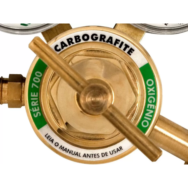 Regulador de Pressão para Cilindro Oxigênio  Serie 700 - CARBOGRAFITE Regulador de Pressão para Cilindro Oxigênio  Serie 700 - CARBOGRAFITE
