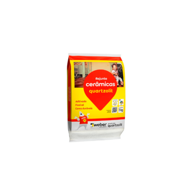 Rejunte Flex Branco 1KG - QUARTZOLIT Rejunte Flex Branco 1KG - QUARTZOLIT