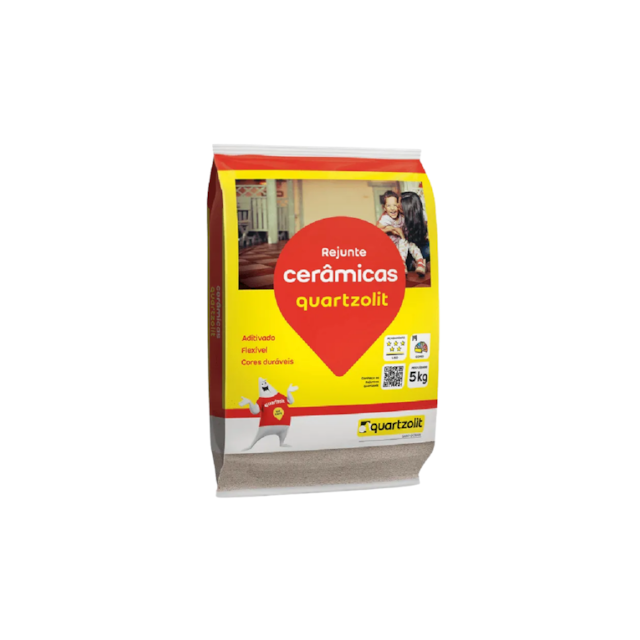Rejunte Flex Cinza Platina 5KG - QUARTZOLIT