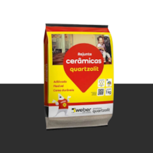 Rejunte Flex Preto Grafite 1KG - QUARTZOLIT Rejunte Flex Preto Grafite 1KG - QUARTZOLIT