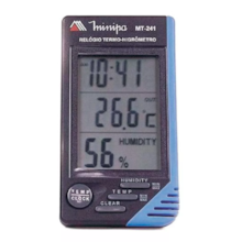 Relógio Termo Higrômetro Digital MT241 - MINIPA Relógio Termo Higrômetro Digital MT241 - MINIPA