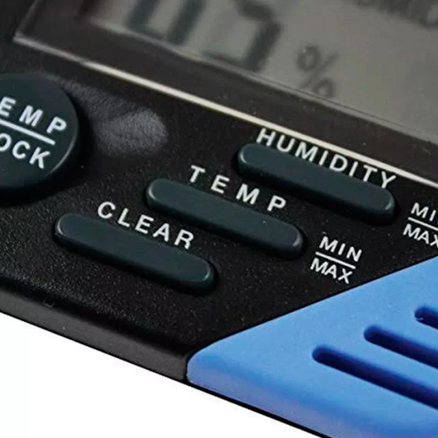 Relógio Termo Higrômetro Digital MT241 - MINIPA Relógio Termo Higrômetro Digital MT241 - MINIPA