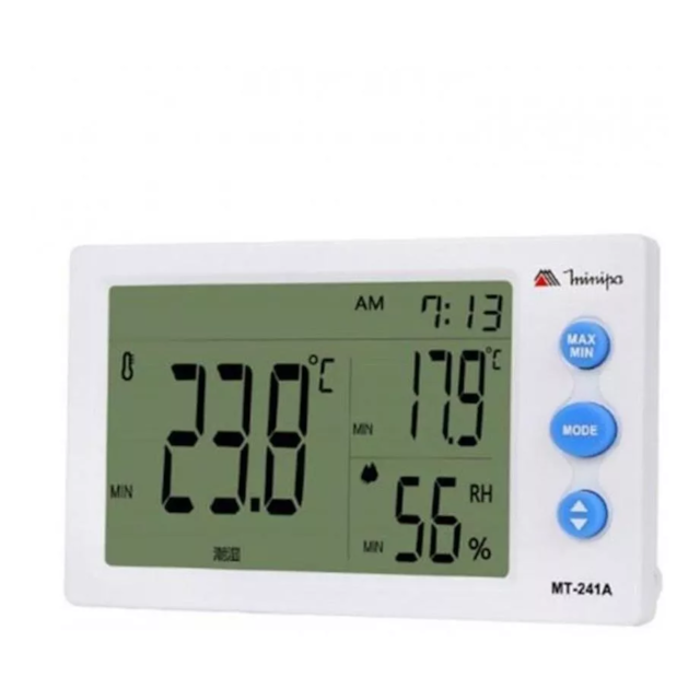 Relógio Termo Higrômetro Digital MT241A - MINIPA Relógio Termo Higrômetro Digital MT241A - MINIPA