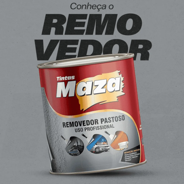 Removedor Pastoso 225ml - MAZA Removedor Pastoso 225ml - MAZA