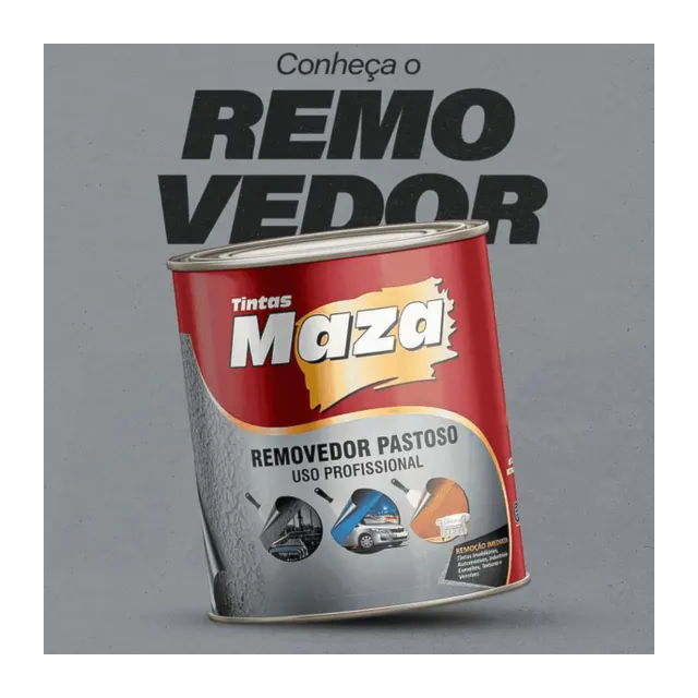 Removedor Pastoso 900ml - MAZA Removedor Pastoso 900ml - MAZA