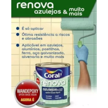 Renova Epóxi Brilhante Branco 3,6 Litros - CORAL