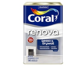 Renova Gesso & Drywall Branco 18 Litros - CORAL