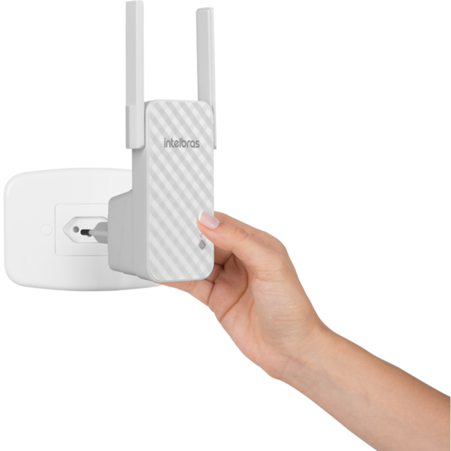Repetidor de Sinal Wireless IWE 3001 - INTELBRAS Repetidor de Sinal Wireless IWE 3001 - INTELBRAS