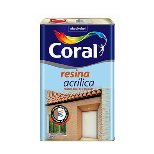 Resina Acrílica 5L - Coral 