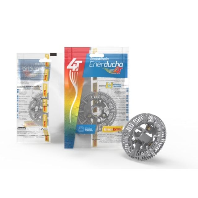 Resistência de Chuveiro Elétrico 4t 6800w 220v - Enerbras Resistência de Chuveiro Elétrico 4t 6800w 220v - Enerbras