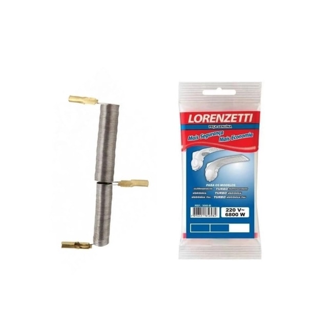 Resistência Duo Shower 3060B 6800w 220v - Lorenzetti Resistência Duo Shower 3060B 6800w 220v - Lorenzetti