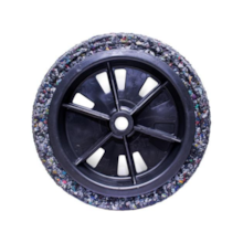 Rodado Maciço Preto Aro 26mm 1" - FORCE