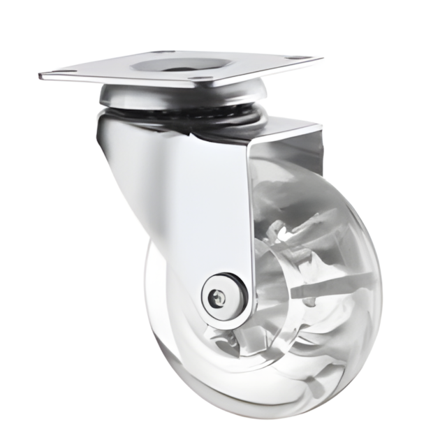 Rodizio para Móveis de Silicone 50mm - SOPRANO