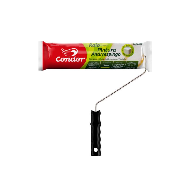 Rolo de Lã com Garfo 23cm NV - CONDOR