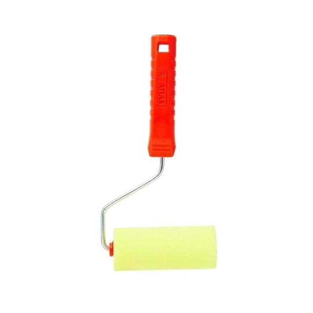 Rolo de Pintura de Espuma Amarelo 9cm - ATLAS Rolo de Pintura de Espuma Amarelo 9cm - ATLAS
