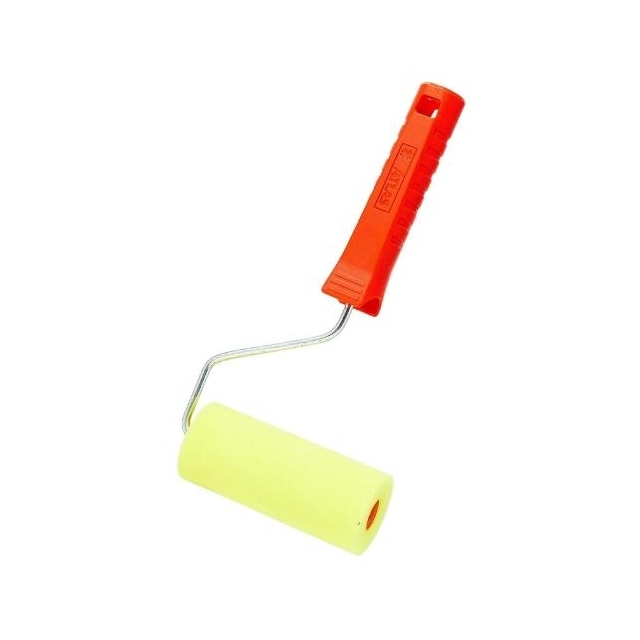 Rolo de Pintura de Espuma Amarelo 9cm - ATLAS Rolo de Pintura de Espuma Amarelo 9cm - ATLAS