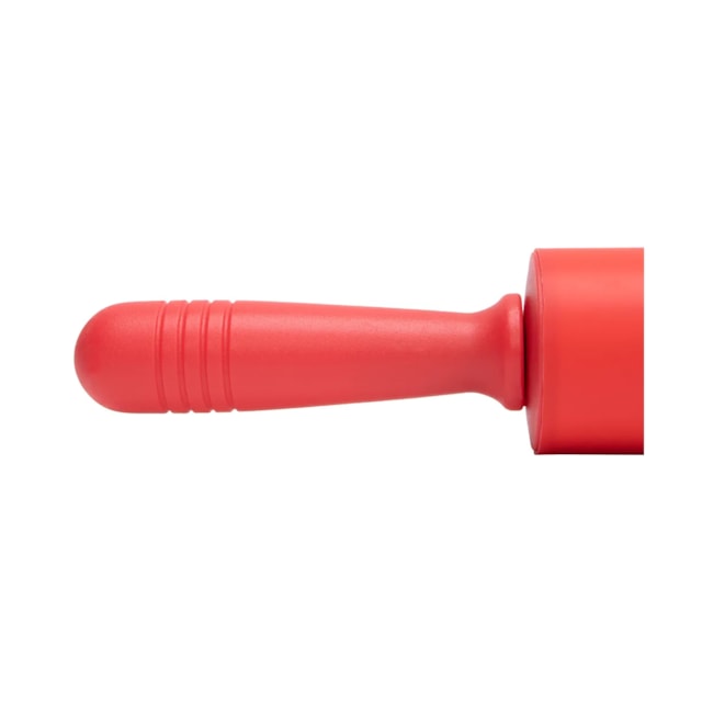 Rolo Para Massa Vermelho De Silicone Mimo Style