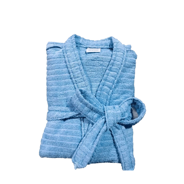 Roupão de Banho Briza Atoalhado Adulto 100% Algodão Manga Curta - Azul G Roupão de Banho Briza Atoalhado Adulto 100% Algodão Manga Curta - Azul G