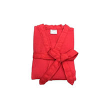 Roupão de Banho Briza Pique Adulto 100% Algodão Manga Curta  - Goiaba G Roupão de Banho Briza Pique Adulto 100% Algodão Manga Curta  - Goiaba G