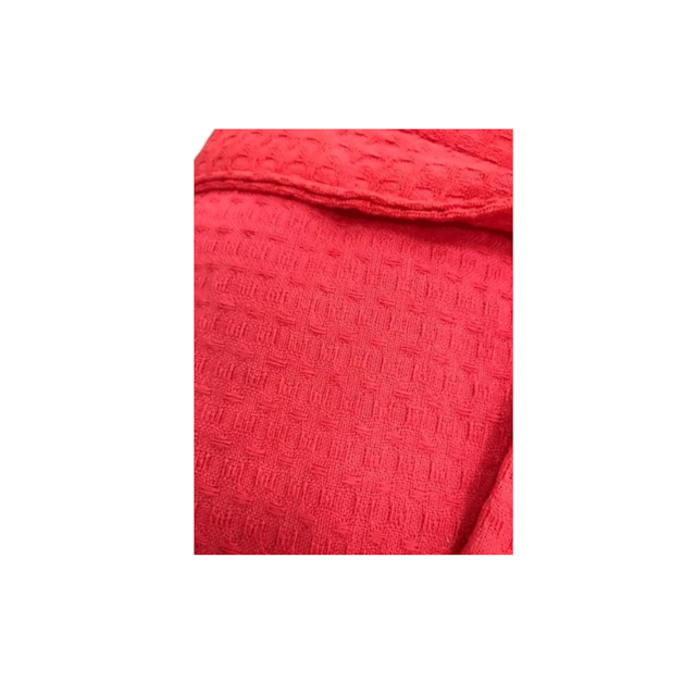 Roupão de Banho Briza Pique Adulto 100% Algodão Manga Curta  - Goiaba G Roupão de Banho Briza Pique Adulto 100% Algodão Manga Curta  - Goiaba G