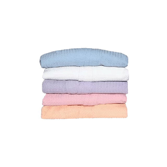 Roupão de Banho Briza Pique Adulto 100% Algodão Manga Curta  - Lilas G Roupão de Banho Briza Pique Adulto 100% Algodão Manga Curta  - Lilas G